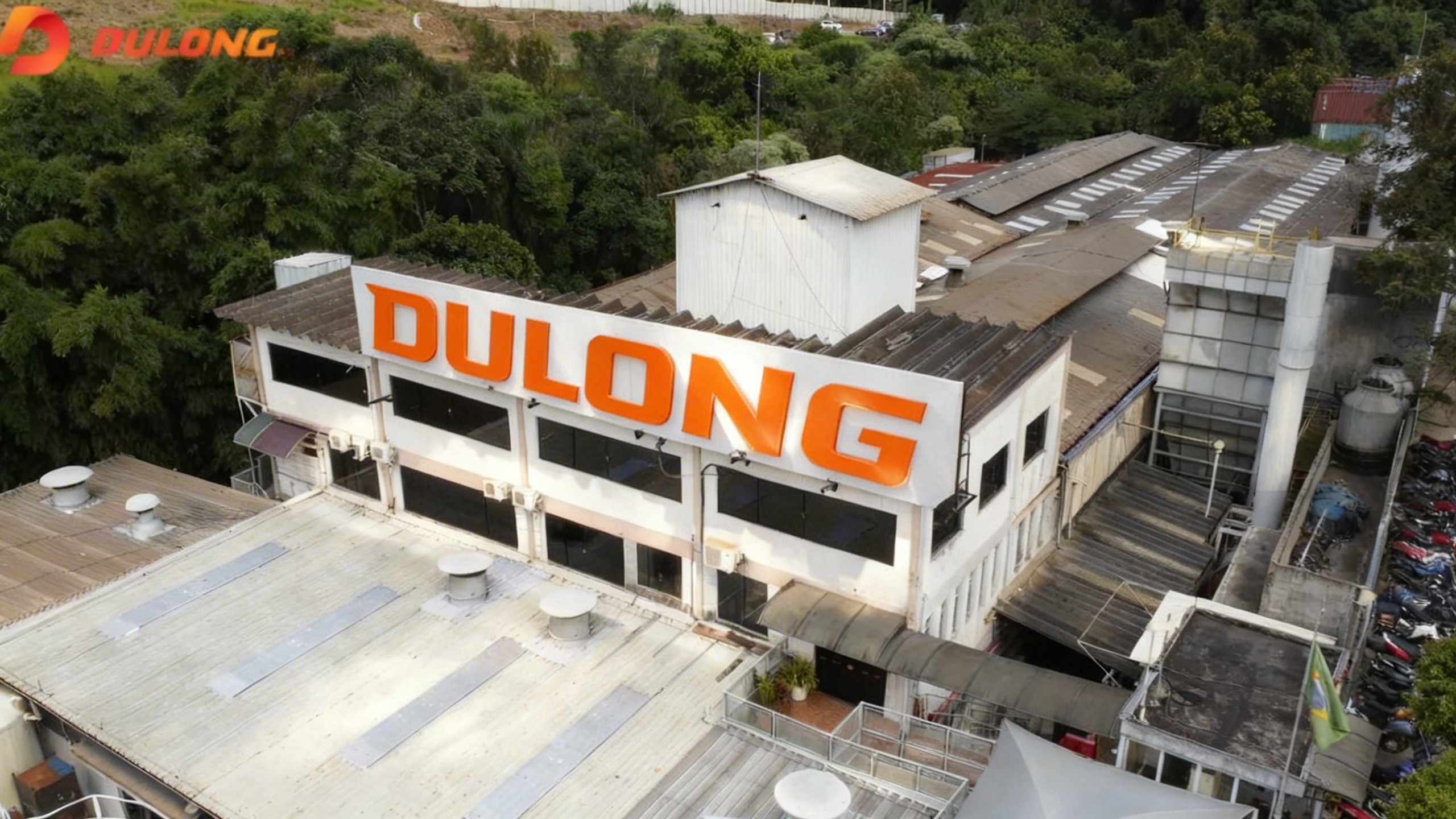 Aerial view of Dulong non-ferrous foundry