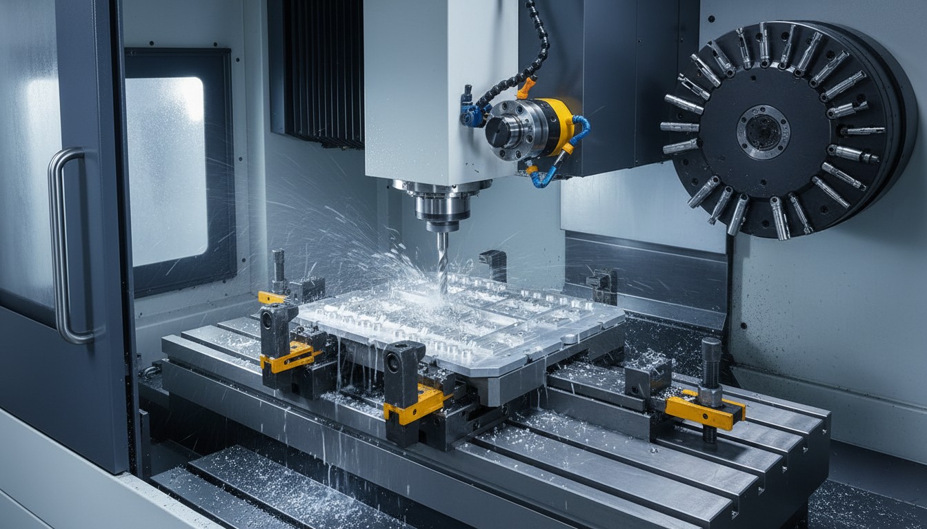 Pattern plate machining