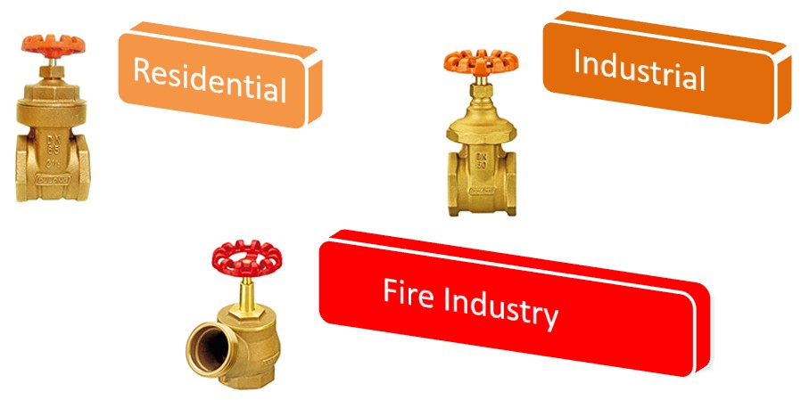 Bronze valves for civil, industrial and fire-fighting applications